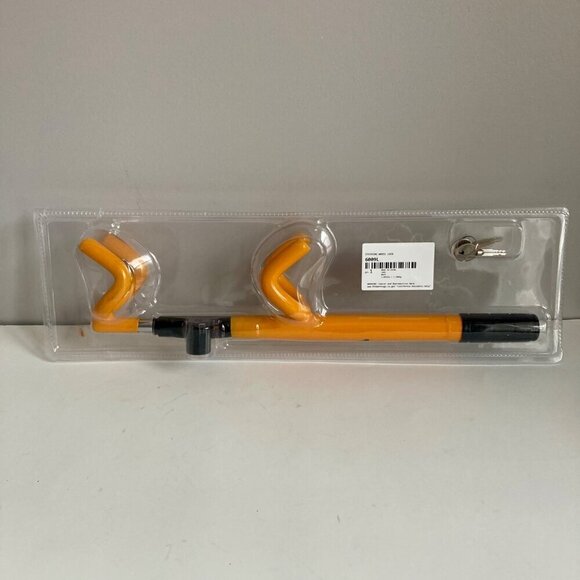 AutoWear Steering Wheel Lock Double-Hook w/Keys Model No. 6009L Universal - Picture 1 of 4